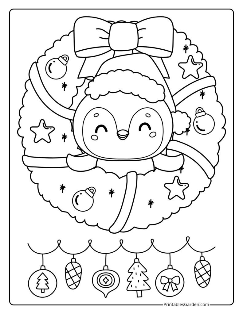 Penguin coloring pages | Printables Garden