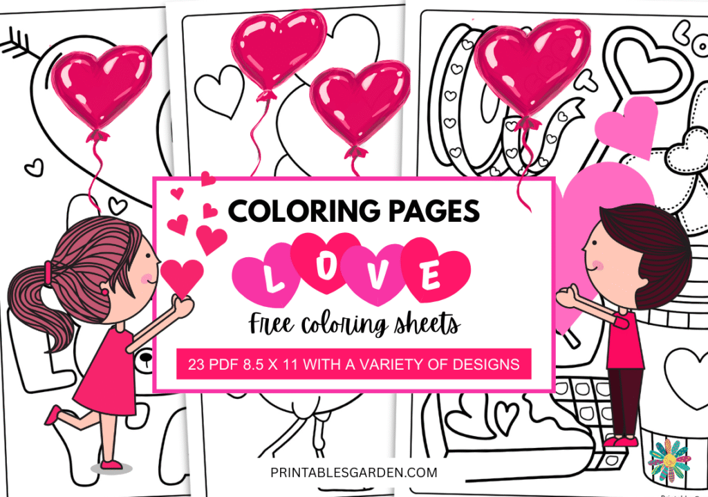 Cute i love you coloring pages | Printables Garden