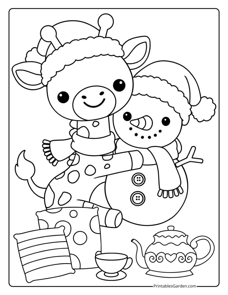 Snowman coloring sheets | Printables Garden