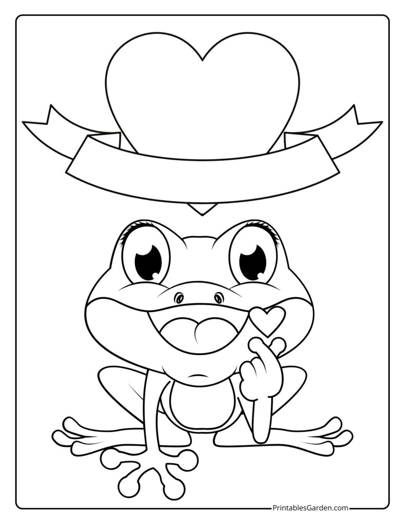 Heart coloring sheets | Printables Garden