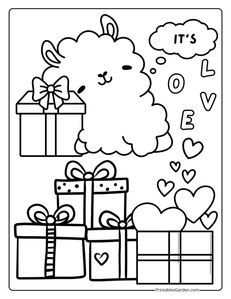 Love coloring sheets printable | Printables Garden