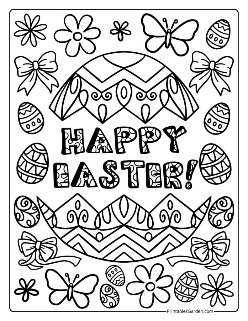 Easter coloring pages | Printables Garden