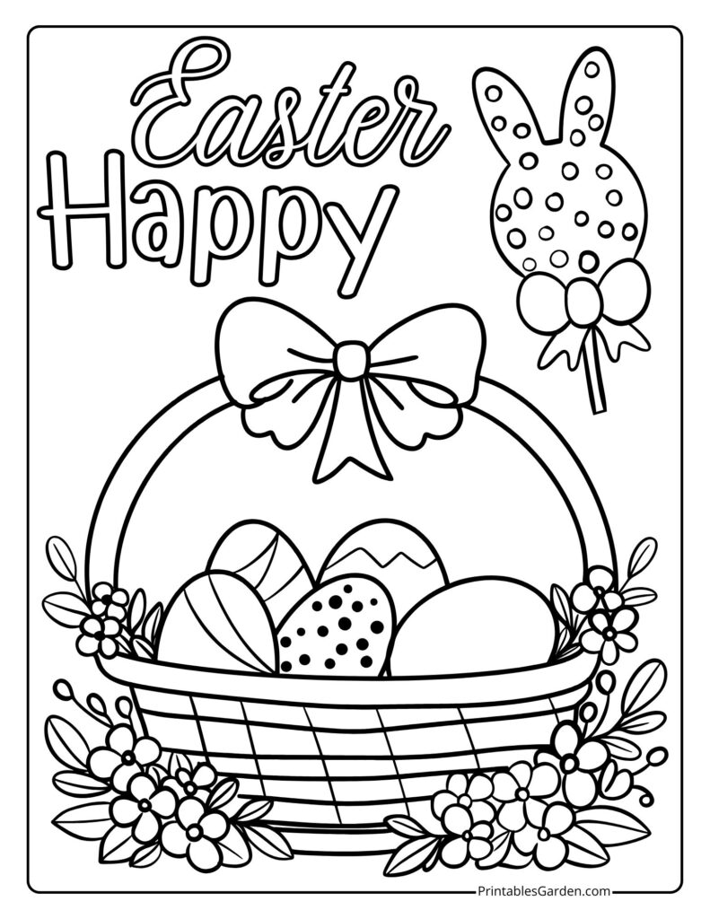 Easter coloring sheets | Printables Garden