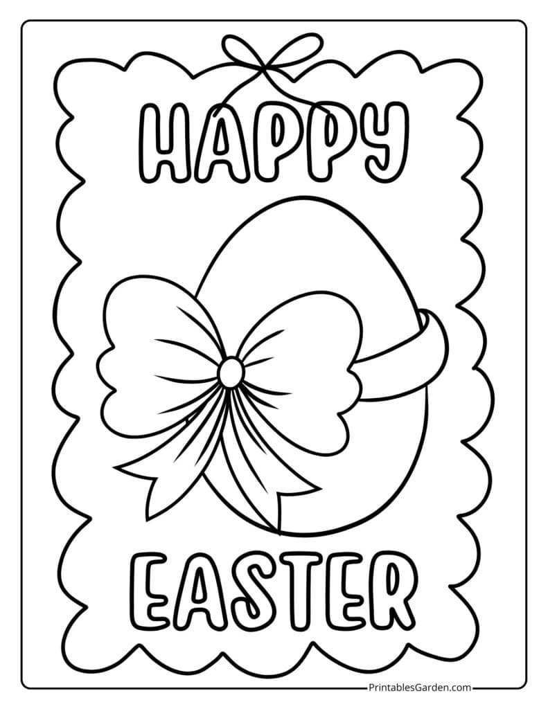 Easter coloring sheets | Printables Garden