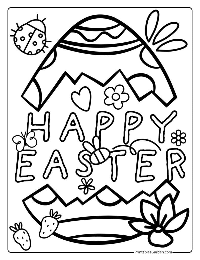 Easter coloring sheets | Printables Garden