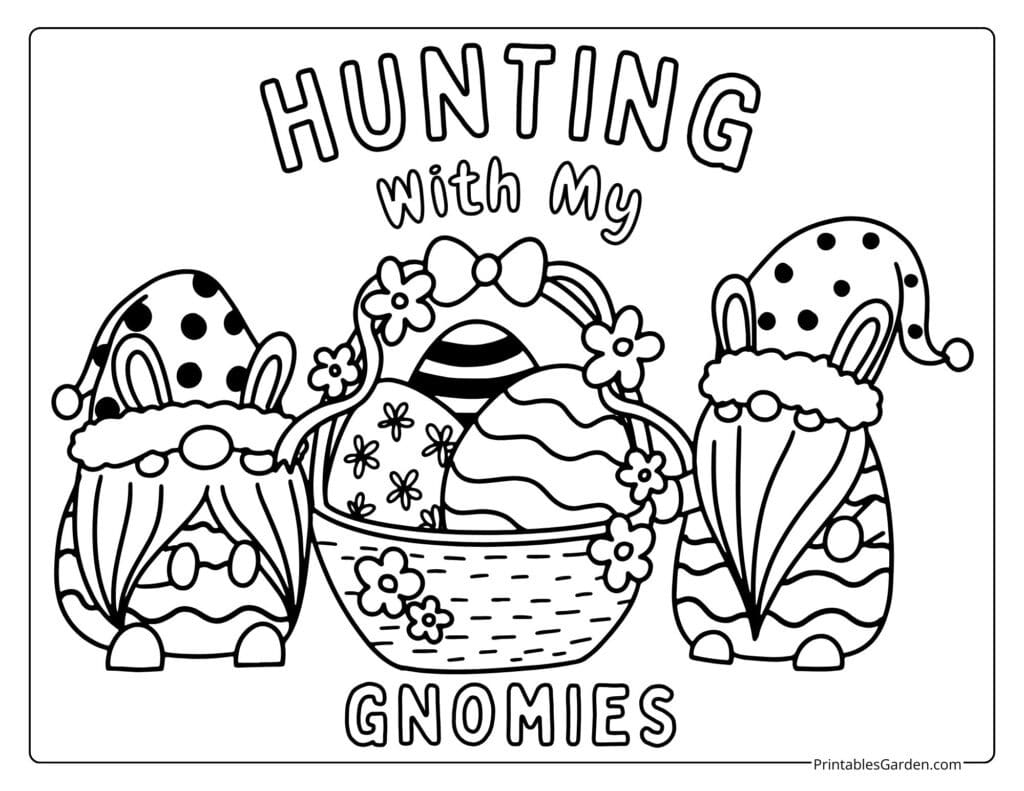 Easter and spring coloring pages | Printables Garden